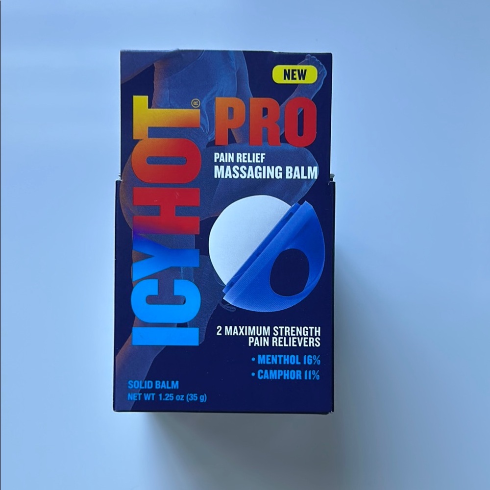 NWT Icy Hot Pro Pain Relief Massaging Balm 1.25oz
